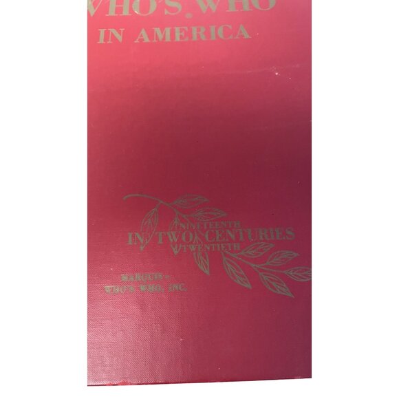 Whos Who In America 1966-1967 100th Anniversary Edition Hardcover Book - Picture 4 of 9
